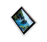 ALCXAZS Support mural tactile antibuée pour tablette permettant une utilisation fluide de l'écran sous la douche. Étanche, il protège efficacement contre les éclaboussures. Ne craignez plus les dégâts