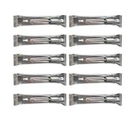 ALCXAZS Supports de gouttière robustes de 12,7 cm (5 pouces) avec clips solides et vis pré-insérées. Installation facile pour tous vos besoins en drainage. Accessoires pour