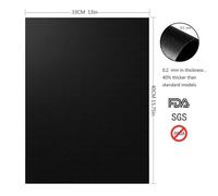 ALCXAZS Tapis de Barbecue antiadhésif, 3 pièces, reste inchangé pendant la cuisson, outils de Barbecue extrêmement solides et durables, réutilisables