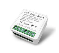 ALCXAZS Télécommande 2 gangs interrupteur intelligent salle de bain minuterie automatique appareil ménager WiFi disjoncteur bureau accessoire Intelligent