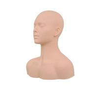 ALCXAZS Tête de poupée d'entraînement multifonctionnelle, outil de révision, modèle formation idéal pour le développement du spa et du maquillage, la formation au