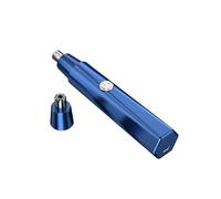 ALCXAZS Tondeuse à poils de nez en cours d'exécution silencieuse IPX5 étanche lavable à piles dissolvant en acier inoxydable tondeuses tête