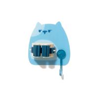 ALCXAZS Vadrouille Organisateur Support Mural Cintre Rack Ménage Cuisine Support En Plastique Balcon Garage Balai Brosse Tuyau Crochet, Bleu clair