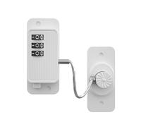 ALCXAZS Verrou de sécurité limite d'ouverture de fenêtre, prévention des chutes et sécurité des enfants, verrouillage du réfrigérateur, produits ABS, verrouillage pour enfants