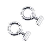 ALCXAZS Vis écrous de Rail de Voie vis d'arrimage Fixation oeillet Gadgets Cordon Corde Accessoire pour Bateau RV Caravane Camping-Car auvent, Type 1