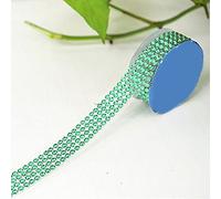 ALCYONEUS Ruban adhésif en strass acrylique pour scrapbooking Vert