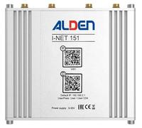 Alden Routeur 4G LTE CAT6, 300 Mbps, avec 2 antennes LTE, WiFi 2,4 GHz, 1 Slot SIM, Noir
