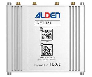 Alden Routeur 4G LTE CAT6, 300 Mbps, avec 2 antennes LTE, WiFi 2,4 GHz, 1 Slot SIM, Noir