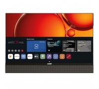 ALDEN Smart TV 12V Camping-Car 22 Pouces LED Full HD avec Barre de Son Intégrée - Télévision WebOS Connectée pour Van et Fourgon Aménagé - Marque Française Premium