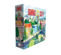 Alderac Ent. | Shake That City | Jeu De Construction De Ville avec Draft De Motifs Dés Placement De Tuiles Et Variantes Modulaires | 1 À 4 Joueurs | 20 À 40 Minutes