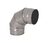 Coude 90° Galva embouti Ø200mm ALDES 11093384