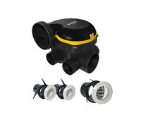 ALDES Kit VMC simple flux EasyHOME Auto Comble classic avec 3 Grilles BIP