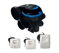 ALDES Kit VMC simple flux EasyHOME Hygroréglable Premium HP + 3 grilles Bahia