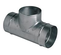 ALDES Té équerre 90° galvanisé 200/200 11093116