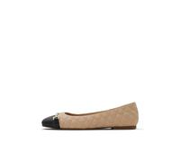 ALDO Ballerines 'LEANNE' beige / noir, Taille 37,5