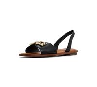 ALDO Sandales plates Agreinwan pour femme, Noir, 35 EU