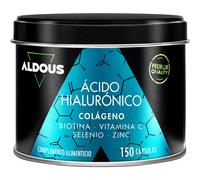 Collagène et Acide Hyaluronique 220 mg - 120 gélules XL - Avec Vitamine C + Biotine + Zinc + Sélénium - Vitamines pour les cheveux, la peau et les ongles - 1000 mg de Collagène Articulations