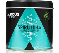 Spiruline Bio Comprimés | 600 Comprimés | Dose 3000mg | Detox - Riche en Phycocyanine & en Protéines | Complement Alimentaire Fatigue & Immunité Adulte | Minéraux & Vitamines | Sans Plastique