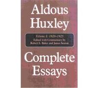 Aldous Huxley Complete Essays, COMPLETE ESSAYS (ALDOUS HUXLEY) Aldous Huxley (Auteur)
