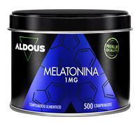 500 Comprimés Melatonine 1 mg - 500 nuits (+ 16 mois) - Mélatonine pure - Mélatonine contre l'insomnie, Mieux Dormir - Mélatonine pour bien dormir - Complement Alimentaire Fatigue - Fabriqué dans l'UE