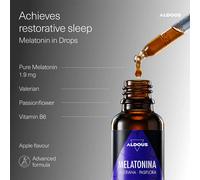 Aldous Supplément Pure Melatonin Drops 30ml Sleep Supplement Deep Sleep Sugar Free