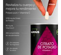 Aldous Vitamine Potassium Citrate 3705 Mg With 80 Mg Of C 250 Unités