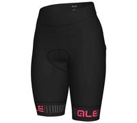 Ale Traguardo Shorts Noir XS Femme Black / Fluor Pink