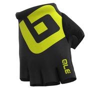 Alé Air Gants d'été Mixte XS Noir/jaune fluo.