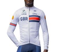 Ale Prime Federazione Britannica Long Sleeve Jersey Blanc M Homme