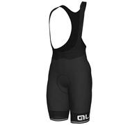 Alé Corsa Shorts à Bretelles Homme XS Noir/Blanc