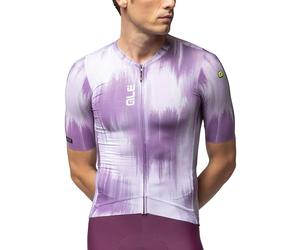 Alé Cycling Argon Maillot de Cyclisme à Manches Courtes pour Homme - Rap Dry Carbon, Micro Aero & Piuma Mesh, Manches brutes, Taille S - Stability Fit, Coupe performante légère