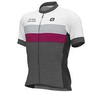 Alé Cycling Chaos Off Road Gravier Jersey à Manches Courtes, Gris, M Homme