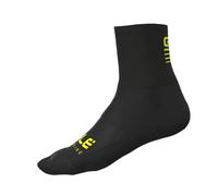 Alé - Strada 2.0 Socks - Chaussettes de cyclisme - EU 44-47 - L - black / fluo yellow