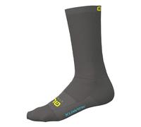Alé Cycling Chaussettes d'hiver Mixte S Gris/jaune fluo