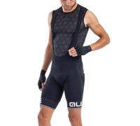 Alé Cycling Cuissard à Bretelles Homme Solid Corsa Noir/Blanc, XS
