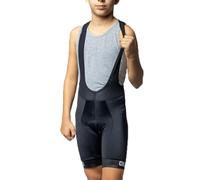ALE' Kid Cycling Bib Shorts Cuissard à Bretelles de, Noir/Blanc, 10 Ans Mixte Enfant