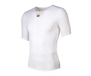 Alé Cycling Intimo Velo Active Maillot de Corps à Manches Courtes pour Homme Blanc M/L