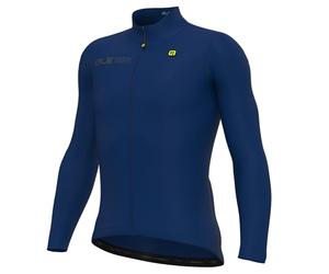 Alé Cycling Maillot à Manches Longues Solid Fondo 2.0 pour Homme, Bleu, L