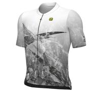 Maillot Alé PR-E Quartz manches courtes blanc gris - M