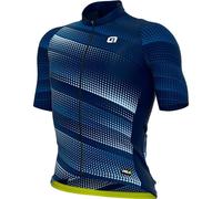 Alé Cycling PR.R Green Speed Maillot à Manches Courtes pour Homme Bleu Taille XL