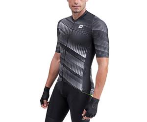 Alé Cycling PR.R Green Speed Maillot à Manches Courtes pour Homme Noir Taille M