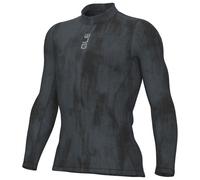 Alé - Intimo Knitted Baselayer L/S - Sous-vêtement mérinos - XS/S - black