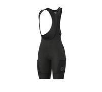Alé Off Road-Gravel Stones Cargo Short à Bretelles Femme XL Noir
