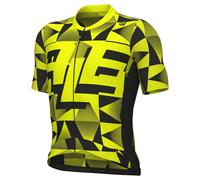Ale Pr-e Multiverso Short Sleeve Jersey Jaune XL Homme Fluo Yellow
