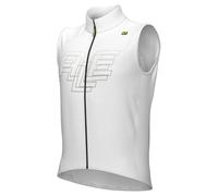 Alé Cycling Gilet coupe-vent PR.E Sauvage blanc XL