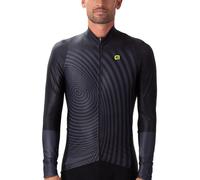 Ale Pr-r Green Digital Long Sleeve Jersey Gris M Homme Black