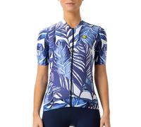Alé Pr.s Leaf Maillot de Cyclisme à Manches Courtes Femme XS Bleu