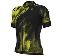 Maillot Alé PRAGMA Trace manches courtes noir jaune - L