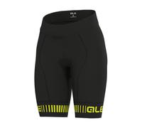 Alé Prr Strada Short de Cyclisme Femme XL Black/Fluo Yellow