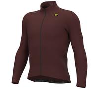 Alé - R-EV1 Warm Race L/S Jersey - Maillot de cyclisme - 3XL - burgundy